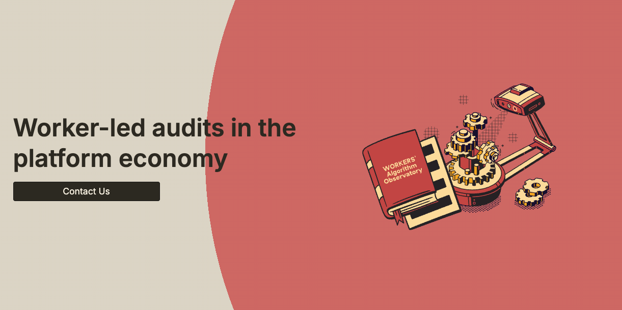 Capture d'écran du site web du WAO