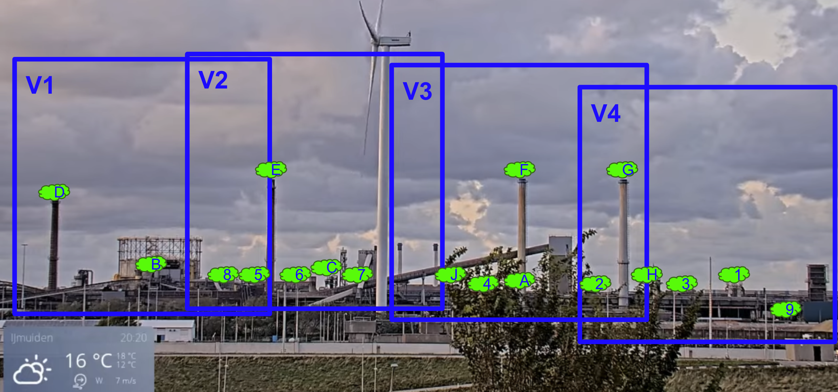 home-image Images de nuages toxiques cartographiées par le réseau neuronal