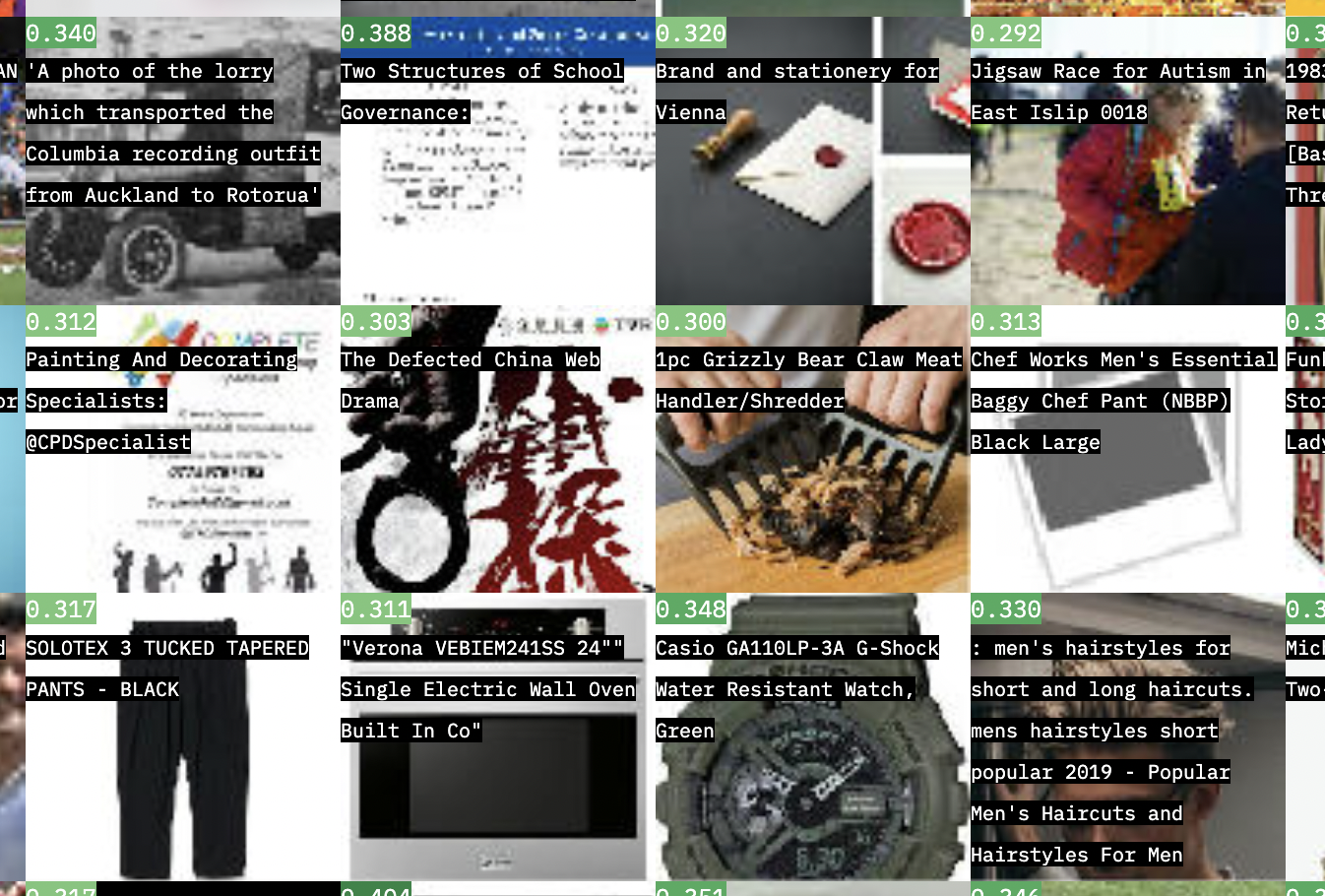 modelsallthewaydown Capture d'écran de l'article montrant les métadonnées des images